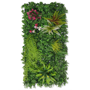 50ซม. * 100ซม. <span class=keywords><strong>แนว</strong></span><span class=keywords><strong>ตั้ง</strong></span>เป็นสีเขียวตกแต่งผนังดอกไม้ประดิษฐ์กำแพงหญ้าพลาสติก<span class=keywords><strong>สี</strong></span><span class=keywords><strong>เขียว</strong></span>ติดผนังสนามหญ้าทนทานทันสมัย - Product Image 3
