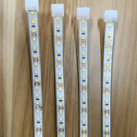 Bande lumineuse LED SMD2835 étanche IP67 110V/220V 10mm 180 LED 3000K/4000K/6500K en PVC découpé à l'emporte-pièce avec alimentation USB