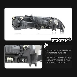 Para 2003-2015, Conjunto de 6 Faros Delanteros con Conversión a Lente Ojo de Demonio, Luces LED de Circulación Diurna de 12V y Señal de Giro Luminosa, Nuevo - Product Image 6