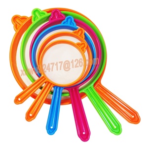 Conjunto de Peneiras de Plástico de Tamanho Grande para Cozinha, Escorredores de Nylon Coloridos - Product Image 3