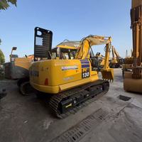 Mini-excavatrice Komatsu PC130 d'occasion, compacte et économique, d'origine japonaise, hydraulique sur chenilles, à queue zéro