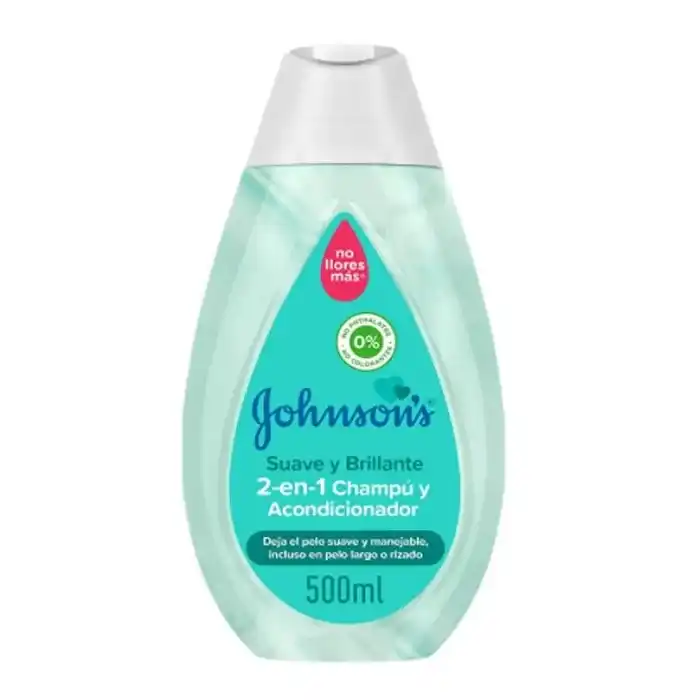 Johnson's 2 1 Shampoo Conditioner 500ml Soft Brilliant Anti-Dandruff Smoothing Refreshing Hair Care Nourishing Effect for Salons