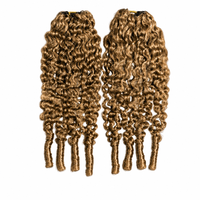 Extensions de cheveux bouclés birmanes de qualité supérieure, 100 % cheveux humains vierges Remy, trame invisible, tissage naturel, fournisseur en gros