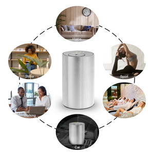 เครื่องกระจายกลิ่นหอมในรถยนต์แบบไร้สายกลิ่นไม่ใส่น้ำน้ำมันหอมระเหย USB ชาร์จไฟได้ขนาดเล็ก - Product Image 3