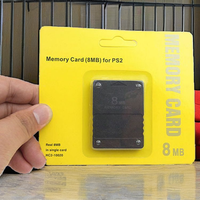 Carte mémoire en plastique pour stockage de données de jeu 8M-256M pour PS2