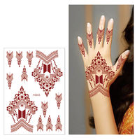 Pegatinas de Tatuajes de Henna para Manos y Pies - Temporales, Personalizables, Ecológicas, con Diseños Sexys y a la Moda