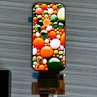 Layar AMOLED OLED Tipe Bar Resolusi Tinggi 4,39 Inci 568x1210 Antarmuka MIPI 2-Lane untuk Rumah Pintar dan HMI Industri