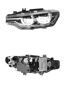 Modificación de faros delanteros para BMW Serie 3 F30, conjunto de faros 13-18, luces diurnas LED de doble color de alta especificación - Product Image 2