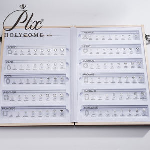 Halka boyutu referans tüm şekiller taşlar takı yapma elmas karat grafik 5A kübik zirkonya karşılaştırma tablosu seti özelleştirmek - Product Image 2