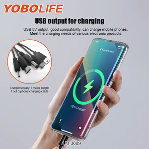 Yobolife năng lượng mặt trời hệ thống 4w bảng điều khiển năng lượng mặt trời hoàn chỉnh năng lượng mặt trời chiếu sáng kit khẩn cấp năng lượng mặt trời dc hệ thống nhà di động năng lượng mặt trời hệ thống chiếu sáng - Product Image 6