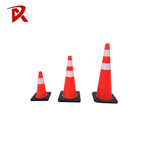 PVC 28 Inch Khẩn Cấp Giao Thông Cones Cảnh Báo An Toàn Phản Xạ Chất Lượng Cao <span class=keywords><strong>Cone</strong></span> Road Cones - Product Image 5