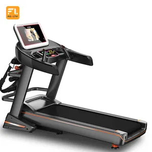 Placa controladora plegable para uso doméstico, máquina de correr portátil con Monitor, cintas de correr manuales para entrenamiento cardiovascular