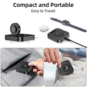 HNT พาวเวอร์<span class=keywords><strong>แบ</strong></span>งค์ไร้สายแบบพกพา 1200mAh พร้อมแม่เหล็กกันลื่น สำหรับนาฬิกา <span class=keywords><strong>Watch</strong></span> 6/<span class=keywords><strong>7</strong></span>/8/9 พร้อมสาย USB-A to C ยาว 1 เม<span class=keywords><strong>ต</strong></span>ร+บรรจุภัณฑ์ - Product Image 5