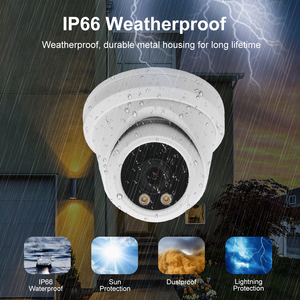 5MP POE กล้อง IP ป้อมปืนกล้องสี H.265 <span class=keywords><strong>2</strong></span>.8 เลนส์คงที่ในตัวไมโครโฟนรองรับการตรวจจับการเคลื่อนไหว RU จัดส่งที่รวดเร็ว - Product Image 6