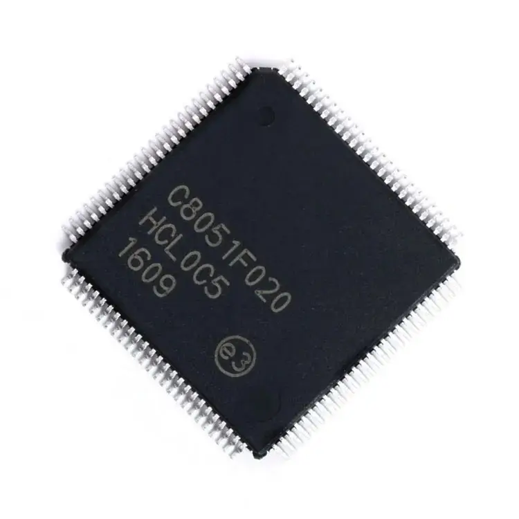 Memory Microcontroller Chip C8051F020 C8051F020-GQ C8051F020-GQR IC MCU 8BIT 64KB FLASH 100TQFP