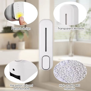 Vente en gros d'hôtels de haute qualité Salle de bain Cuisine Bureau Distributeur de savon mural Distributeur de shampoing - Product Image 3