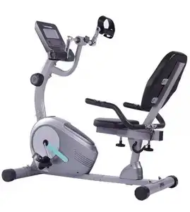 Indoor Magnetische Stationaire Ligfiets Fitness Fiets Hometrainer Spin Bike Met Screen Goedkope Vetverbranding Gym Fiets