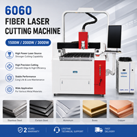 Machine de découpe laser à fibre CNC 6060 3000W pour acier, aluminium et laiton