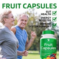 Capsules de superaliments entiers OEM/ODM pour soutenir l'immunité et la santé intestinale, complément nutritionnel naturel pour femmes et hommes