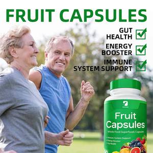 OEM/ODM kapsul buah disesuaikan untuk wanita dan pria seluruh makanan kapsul makanan super alami suplemen nutrisi - Product Image 2