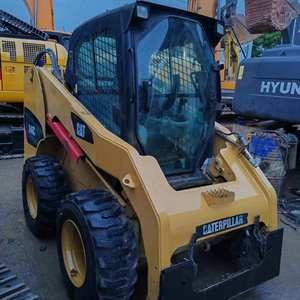 Cargadores usados de la mejor calidad CAT 246C 5,5 toneladas con cargador de ruedas en excelentes condiciones Mini cargador usado - Product Image 5