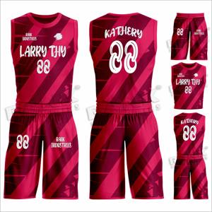 Uniforme de basket-ball de nouveau style uniforme de basket-ball à séchage rapide bon marché dans l'uniforme de basket-ball de prix de gros - Product Image 6