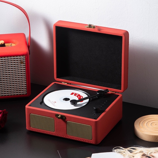 Retro CD/DVD/VCD Star Chasing for Speaker Remote Control 10W Disc KPOP Portable Birthday Gift HIFI FOME CD player portable