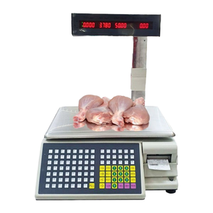 Báscula Electrónica Comercial LED de 15kg/30kg, Personalizable ODM, de Acero Inoxidable, con Función de Conteo, Pesaje, Impresión de Código de Barras y Recibos, Modelo 8061 - Product Image 4