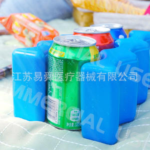 แพ็คน้ำแข็งเย็น ยี่ห้อ YiSheng ขนาด 40 มล. ทำจากพลาสติก HDPE ใช้ซ้ำได้ สำหรับกล่องอาหารกลางวันและปิกนิก - Product Image 5