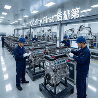 Nuevo Conjunto de Motor Geely JLD-4G24 2.4L Gasolina/Petróleo de 4 Cilindros, 162HP, 220N.m de Torque, con Garantía de 12 Meses