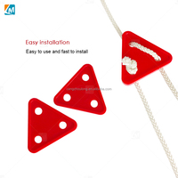 Plaque de suspension triangulaire LML-107 pour ligne d'abreuvement avicole, plaque de réglage de hauteur, accessoires pour système d'abreuvement de poulets