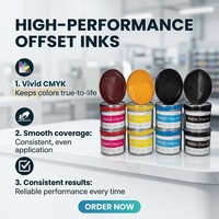 Encre d'impression Toyo Tiger, encre offset à solvant pour imprimante feuille par feuille, couleurs CMYK et couleurs spéciales pour l'impression offset sur papier