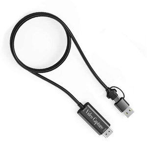 Dispositivo de Captura de Video USB 3.0 Compatible con Win/<span class=keywords><strong>Mac</strong></span> 1080P HDTV con Adaptador de Audio USB-C para Transmisión en Vivo y Juegos - Product Image 3