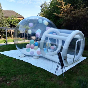Globe en PVC personnalisé pour fête d'anniversaire de mariage, tentes de fête gonflables transparentes à tunnel unique transparent pour extérieur, tente de jardin, maison <span class=keywords><strong>bulle</strong></span> - Product Image 1