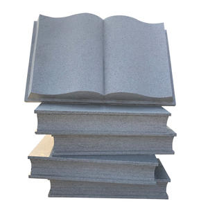 Esculturas Culturales Conmemorativas del Campus, Piezas Decorativas Inspiradoras, Tallados en Piedra de Granito, Estilo Romántico, Marco de Madera - Product Image 5