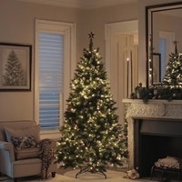 180cm Hochwertiger Künstlicher PVC-Weihnachtsbaum mit 350 LED-Lichtern Natal Arvores Artificiais Navi Arbol Dekoration