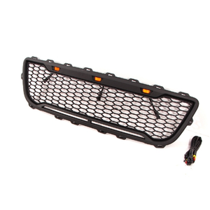 <span class=keywords><strong>Ford</strong></span> <span class=keywords><strong>Ranger</strong></span> T8 T7 2016 2017 2018 <span class=keywords><strong>XL</strong></span> XLT wildtrak Mk3 ABS สีดำตะแกรงหน้ารถแข่งพร้อมไฟ LED สำหรับ2018ตะแกรง F150ฟอร์ด - Product Image 2