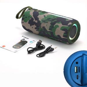 P Pro6 Enceinte portable sans fil Super Bass en tissu BT Enceinte domestique Hifi Musique <span class=keywords><strong>Caisson</strong></span> de basses stéréo Woofer Enceinte étanche Radio FM/TF - Product Image 6