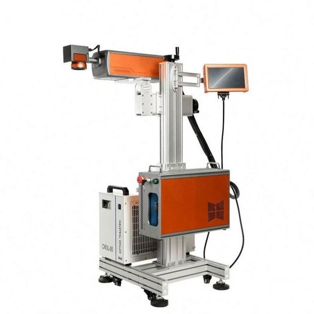 30w 60w 100w UV Fiber Laser Printer High Quality  Laser Marking Machine Printing Engraving Machine for Metal Steel