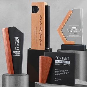 Honor Of Crystal Venta al por mayor Exalted Custom Star Shape Crystal Award Crystal Glass Award Trophy para eventos deportivos - Product Image 4