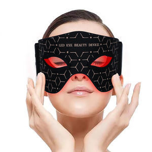Lunettes de thérapie par lumière rouge en silicone, LED Photon, soin des rides et des poches sous les yeux, appareil de beauté - Product Image 2