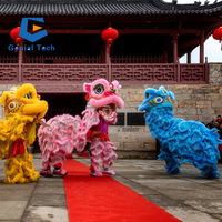 JN-Z2310 Foshan Costume de dessin animé pour spectacle, accessoire de danse du dragon et du lion