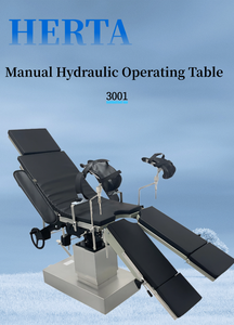 Table d'examen gynécologique électrique manuelle de haute qualité, transparente aux rayons X, hydraulique, Jining <span class=keywords><strong>Herta</strong></span>, certifiée CE ISO Classe II - Product Image 2