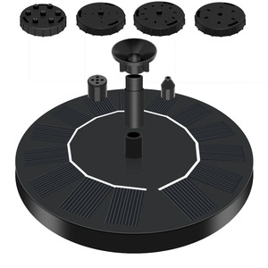 Fontaines solaires pour bains d'oiseaux d'extérieur, pompe à eau solaire flottante pour jardin, étang, piscine - Product Image 3