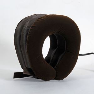 Dispositif de traction cervicale gonflable, support de cou électrique en velours à trois couches, couverture complète, usage domestique - Product Image 1