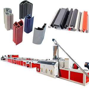 PVC PE 플라스틱 프로필 단일 나사 압출기 만들기 기계 - Product Image 1