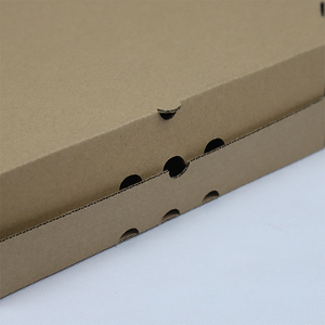 卸売12 "バーガーパッケージカートンサプライヤーカスタムデザイン印刷梱包バルク安いピザボックスロゴ付き - Product Image 2