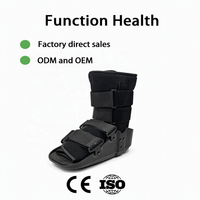 Botte de marche orthopédique avec semelle intérieure en EVA amortissante pour la rééducation des entorses de la cheville de grade 2-3, Botte de marche pour cheville STD