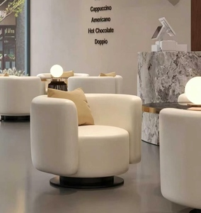 Fauteuil simple confortable pour hôtel, café, bureau, réception et salle de négociation – Idéal pour l'espace commercial et de loisirs - Product Image 4