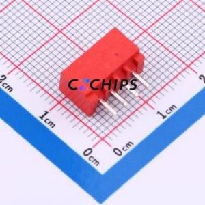 WAFER-HA2.54-4PZZ-R62 Wire-to-Board Pin Header Through hole Component (THT),P=2.54mm Connector 1x4P 2.5mm Through Hole XHB - Product Image 2